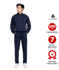 Bộ Nỉ Kéo Khóa Nam Aligro Bn8 – Aligro