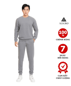 Bộ Nỉ Nam Aligro Màu Xám Bn6 – Aligro