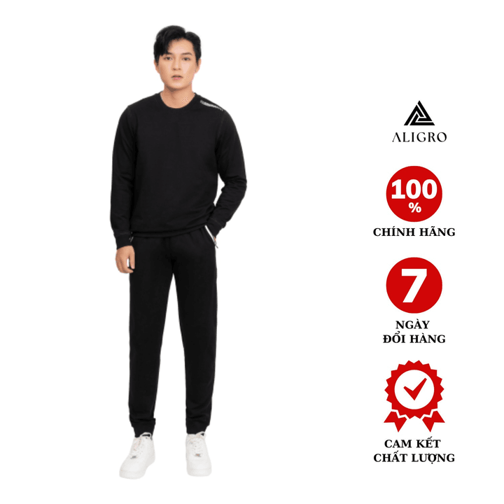 Bộ Nỉ Nam Aligro Màu đen Bn5 – Aligro