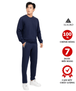 Bộ Nỉ Nam Aligro Màu Xanh Than Bn4 – Aligro