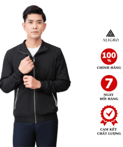 áo Khoác Golf Nam 2 Lớp Aligro Màu đen Ak2g.4 – Aligro