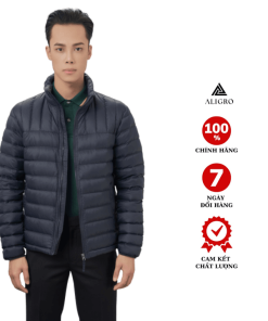 áo Khoác Lông Vũ Màu Xanh Than Algalv.25 – Aligro