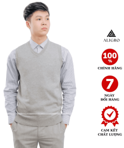 áo Len Gile Aligro Màu Ghi Sáng Alengl010 – Aligro