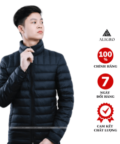 áo Khoác Lông Vũ Màu đen Algalv.13 – Aligro