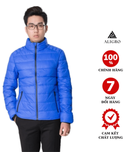 áo Khoác Lông Vũ Màu Xanh Dương Algalv.11 – Aligro