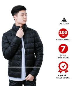 áo Khoác Lông Vũ Màu đen Algalv.10 – Aligro