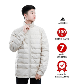 áo Khoác Lông Vũ Màu Sữa Algalv.6 – Aligro