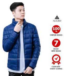 áo Khoác Lông Vũ Màu Màu Xanh Than Algalv.9 – Aligro