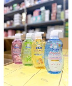 Sữa Tắm Gội Toàn Thân Cho Bé Dnee Organic Chính Hãng An Toàn, Dịu Nhẹ – Su