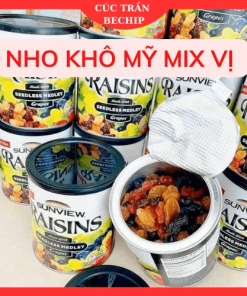 Nho Khô Mỹ Sunview Raisins 425g Mix Vị Ctb594 – Bechip
