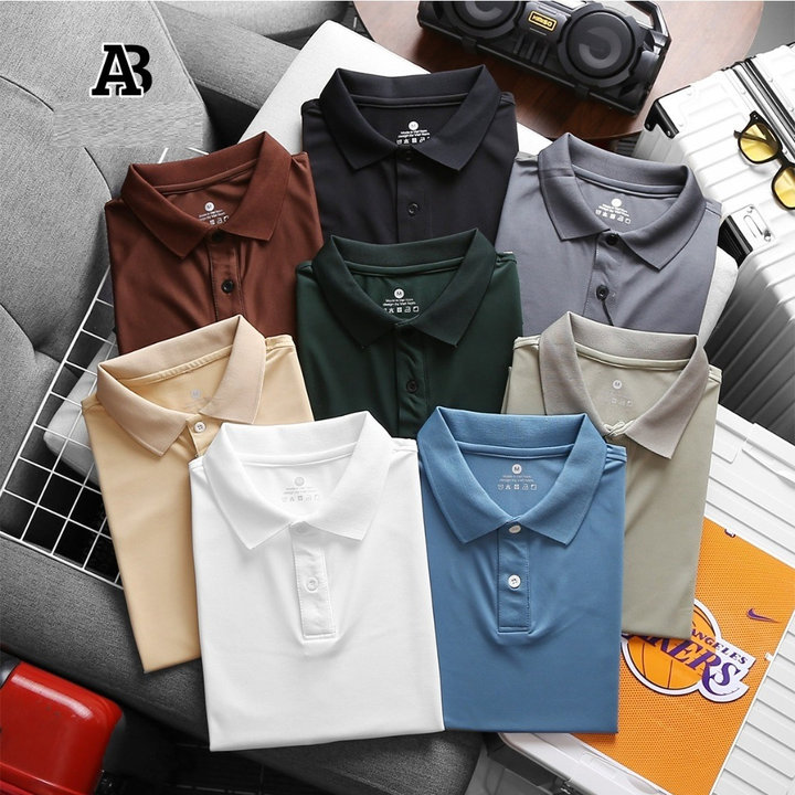 áo Polo Nam Nữ Ab Cổ Bẻ Thun Cá Sấu Thái Co Dãn Thoáng Mát Cao Cấp – Be Yourself