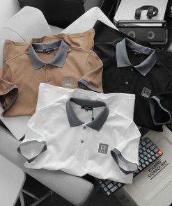 áo Thun Cổ Bẻ Men R Cotton Dệt Gân Nhỏ, Mềm, Mịn, Thấm Hút & Co Giãn Tốt P215 – Lady’s Passion