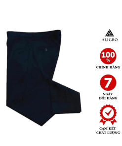 Quần Kaki Nam, Quần Thô Màu đen Dáng Slimfit, Chất Liệu Vải Kaki Cao Cấp Bền đẹp, Thiết Kế Cạp đính đỉa Aligro Algk016 – Aligro
