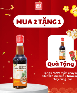 Nước Mắm Chay Nấm Shiitake Mật Hoa Dừa 300ml – Detoko