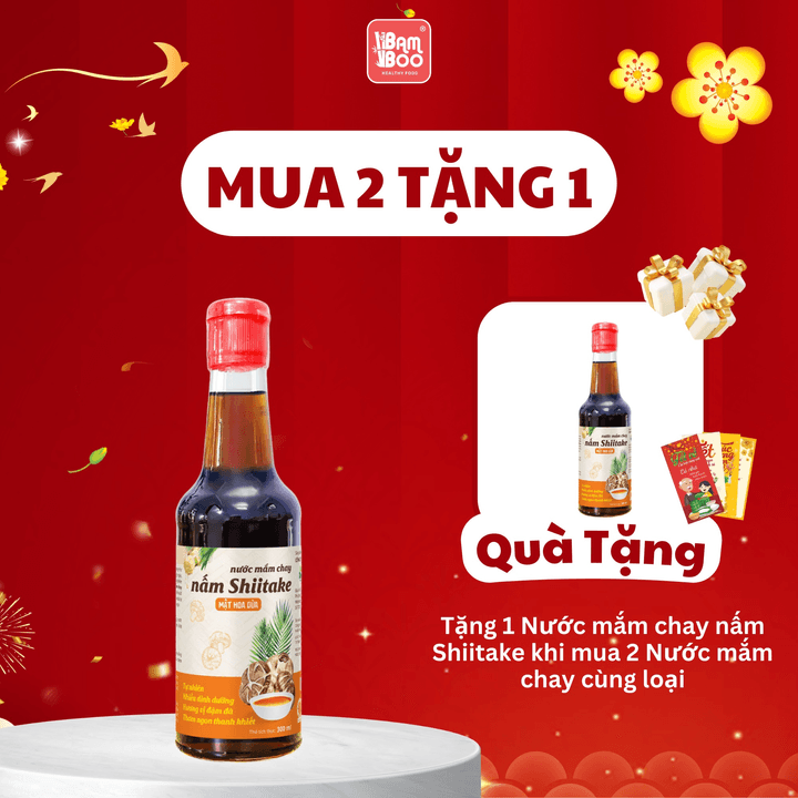 Nước Mắm Chay Nấm Shiitake Mật Hoa Dừa 300ml – Detoko