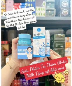 Kem Giảm Thâm Gluta Milk Tặng Xịt Cơ Thể Chính Hãng – Gdn