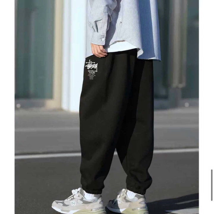 Quần Jogger Nam Nữ Unisex Stussy 08 Túm Gấu – Ausa House
