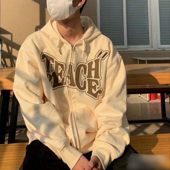 áo Khoác Hoodie Zipper Nỉ Nam Nữ Unisex Teach Peace – Ausa House