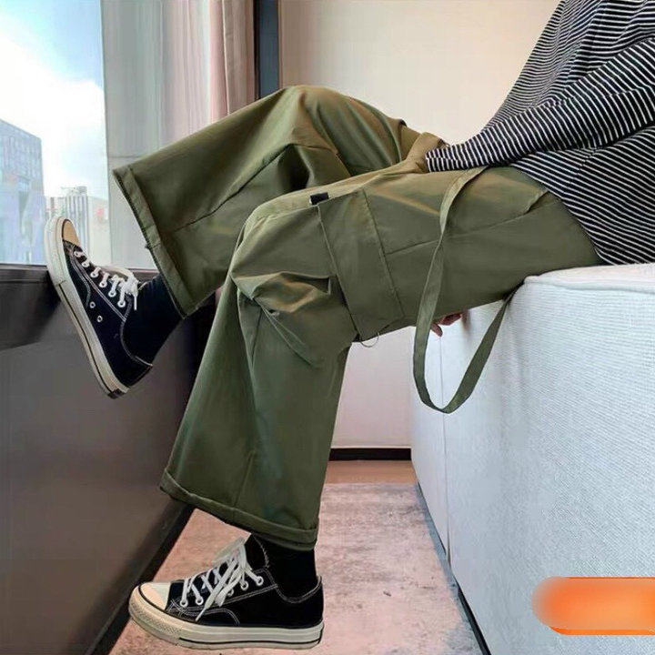 Quần Dài Nam Nữ Unisex Kaki Túi Hộp 3 Trong 1 Jogger Cargo Pant – Ausa House