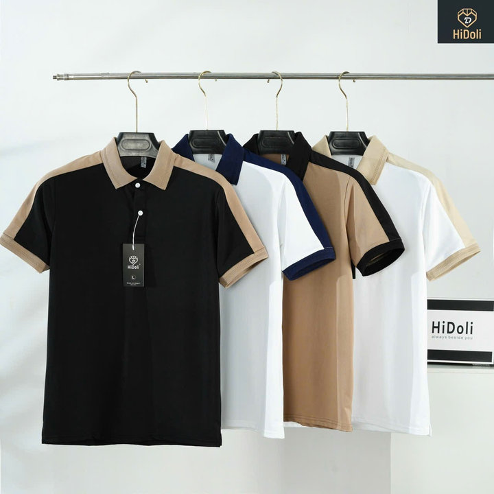 áo Polo Nam Phối Vai – Phượng Store