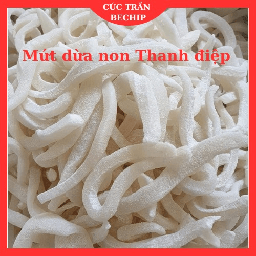 Mứt Dừa Non Thanh điệp Sợi đũa 500g Ctb617 – Bechip