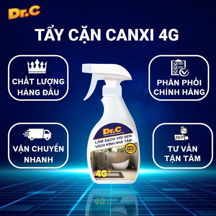 Siêu Tẩy Cặn Canxi Plus Dr.c 300ml