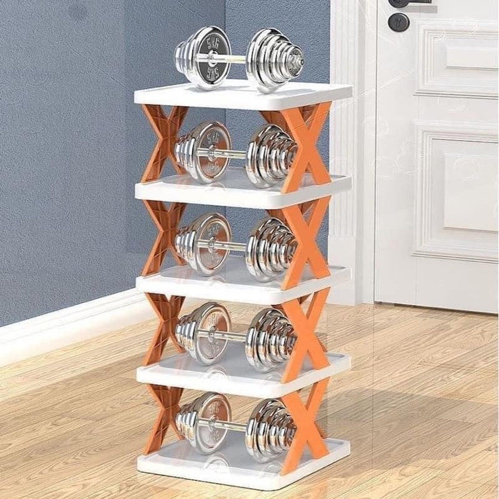 Kệ để Giày Dép 5 Tầng Chữ X