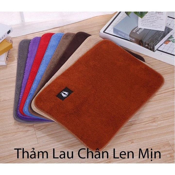 Thảm Siêu Thấm Hút Tem Bàn Chân