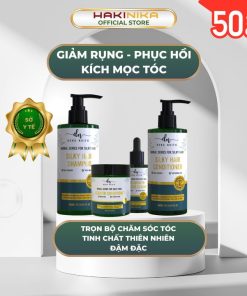 Trọn Bộ Giảm Rụng, Mọc Tóc Chiết Xuất Bưởi Herbal Silky Hair Dongnhien