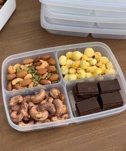 Hộp Chia 4 Ngăn đựng Thực Phẩm