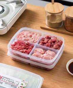 Hộp Chia 4 Ngăn đựng Thực Phẩm