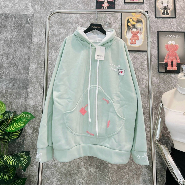 áo Hoodie Nỉ Nam Nữ Có Túi Trước I N Chữ Eckok House Cá Tính – Htm Fashion