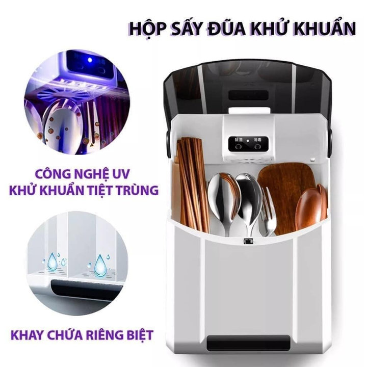 Máy Sấy Khô đũa Thìa Diệt Khuẩn Bằng Tia Uv