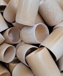Cốc Tre Uống Nước – Ly Tre Decor Cắm Hoa Cốc Uống Trà Chống Nóng Bằng Tre Tự Nhiên