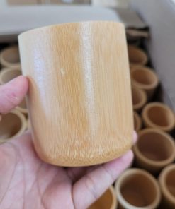 Cốc Tre Uống Nước – Ly Tre Decor Cắm Hoa Cốc Uống Trà Chống Nóng Bằng Tre Tự Nhiên
