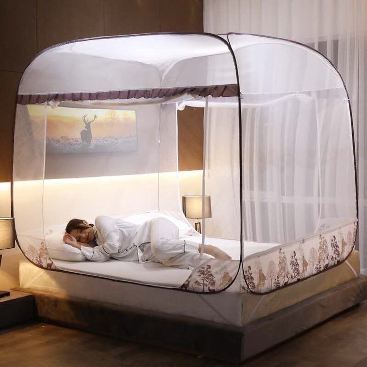 Màn Chụp Tự Bung đỉnh Vuông