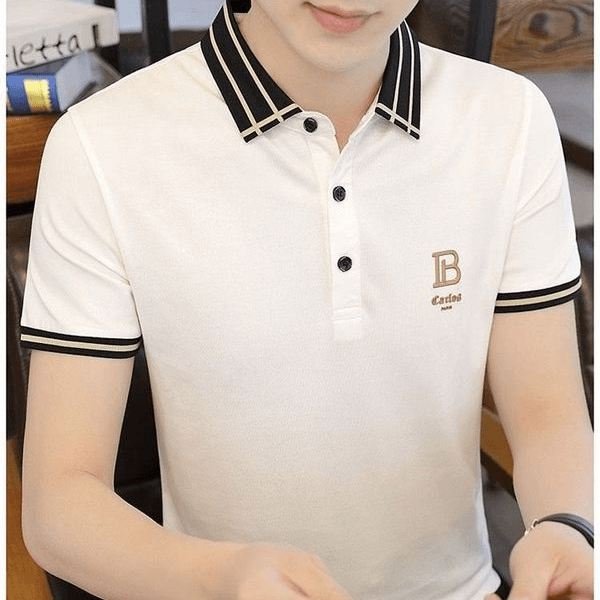 áo Polo Nam Thêu Chữ B Siêu đẹp Yvy007_ Triệu Vy Store