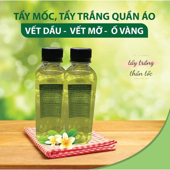 Nước Tẩy Mốc, ố,cóc Quần áo – Chất Tẩy Trắng đa Năng