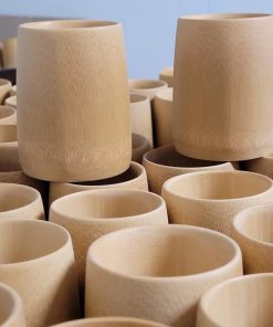 Cốc Tre Uống Nước – Ly Tre Decor Cắm Hoa Cốc Uống Trà Chống Nóng Bằng Tre Tự Nhiên