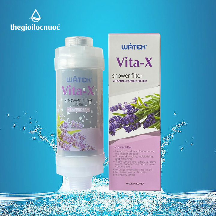 Lõi Lọc Nước Vita-x (lavender) Nhãn Hiệu Watek