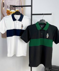 áo Thun Nam, Nữ Polo Cá Sấu Phối 2 Màu Mẫu Hot – Soo1990