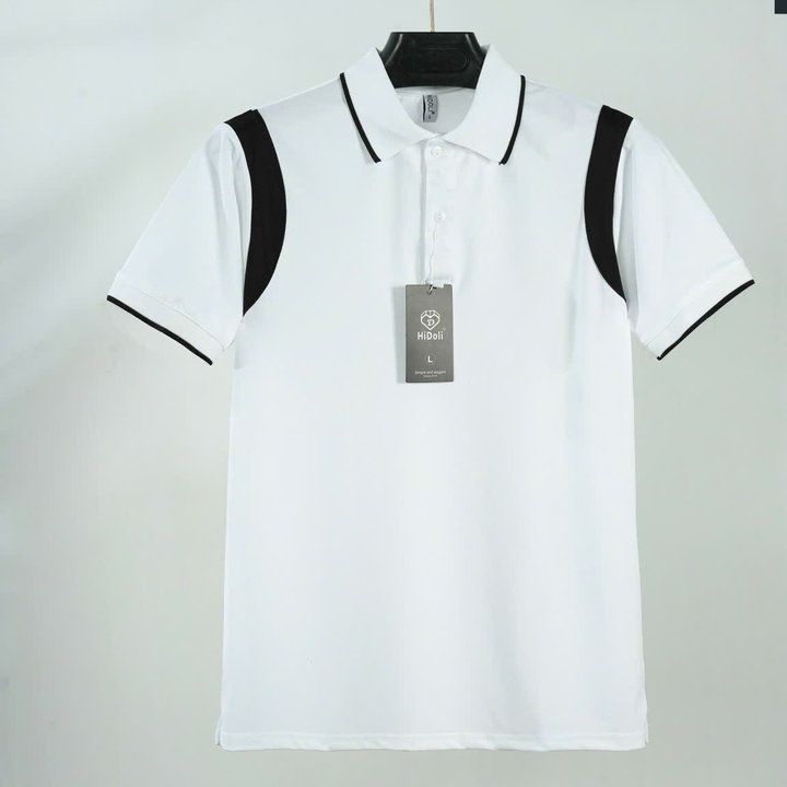áo Polo Nam Cổ Bẻ, Viền Vai, Chất Cvc Cá Sấu – Men’s Style