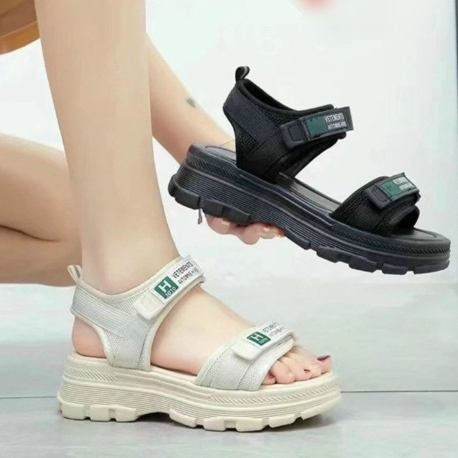 Dép Sandal Nữ, đế Cao 5 Cm, Siêu Hót- Haanh