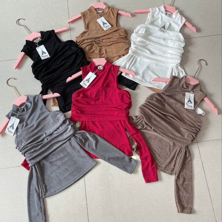 áo Kiểu Hở Vai Nhũ Tay Dài – Lê Phương Boutique