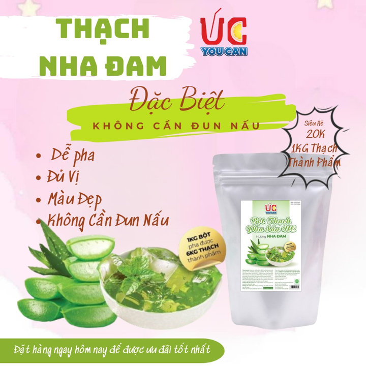 [thùng 10 Túi] Bột Thạch Pha Sẵn 5 Vị Tiện Lợi, Thơm Ngon, Dễ Pha U001 – Lady’s Passion