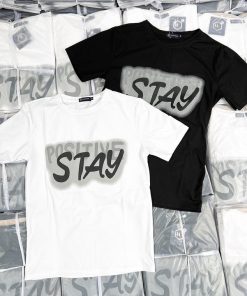 áo Thun Nam, Nữ Cotton Cổ Tròn Stay Mới – Soo1990