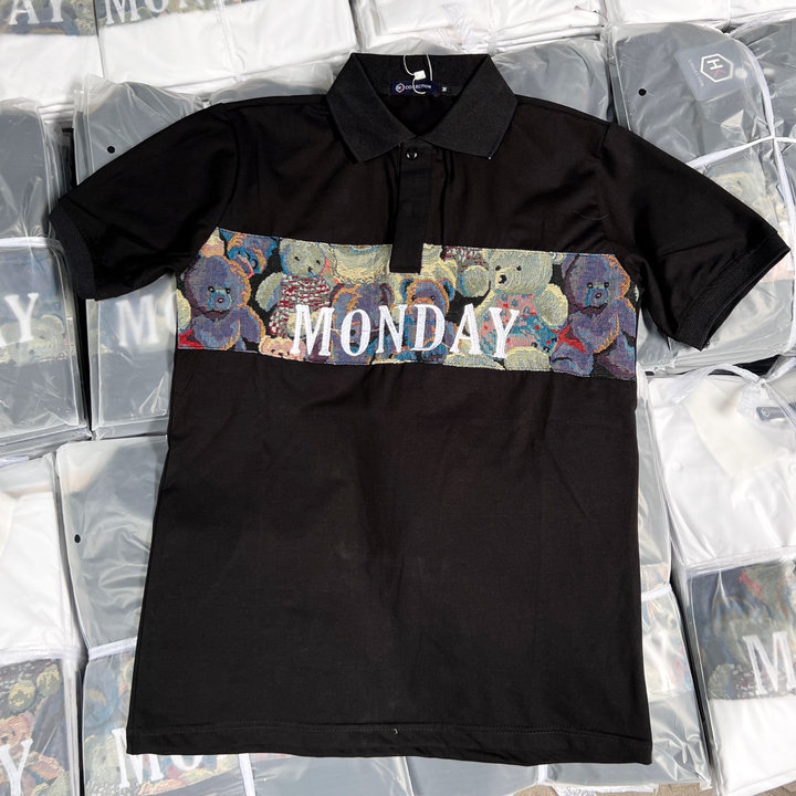 áo Thun Nam Nữ Cổ Trụ Monday Mẫu Mới – Soo1990