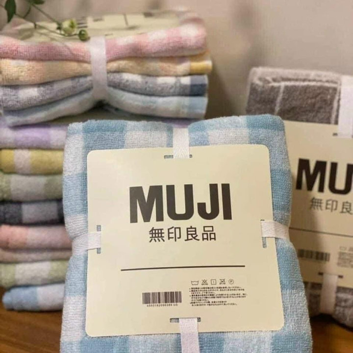 Set 4 Khăn Tắm Muji Xuất Nhật – Su Clothing