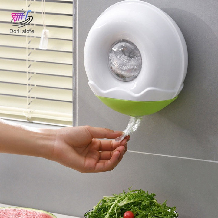 Hộp đựng Màng Bọc Thực Phẩm Treo Tường Tiện Lợi