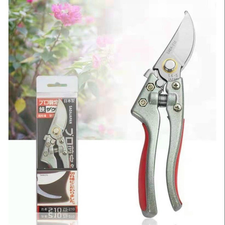 Kéo Cắt Cành Cây Sada 210 Nhật Bản 20cm
